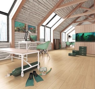 Marine laminált padló  (10mm / AC4 / V4)