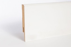 MDF fehér széles szegélylécek
